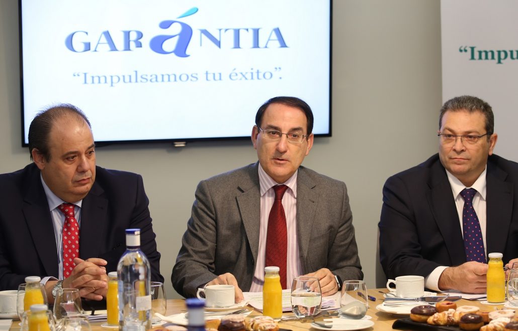 imagen de Desayuno informativo de Garántia para su presentación a medios de comunicación