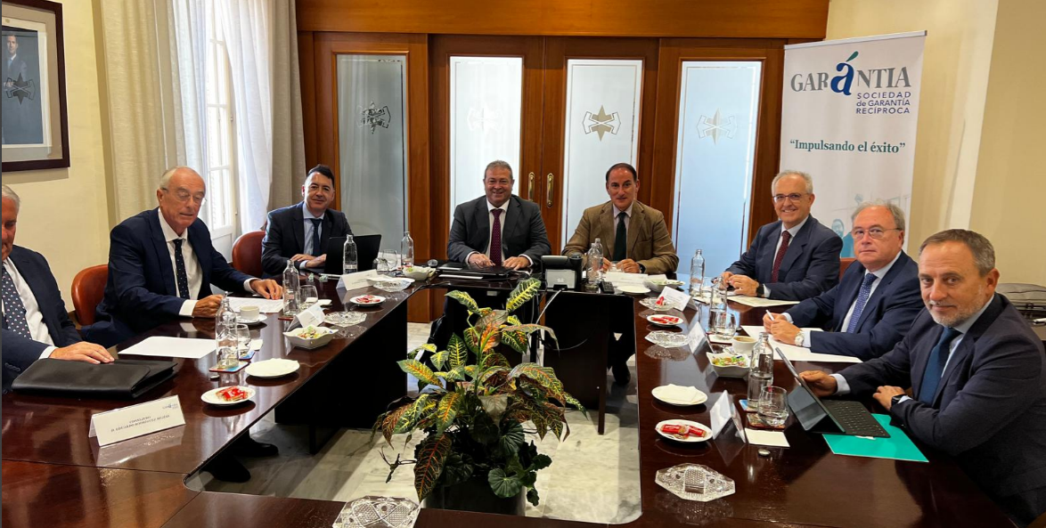 Reunión en Málaga del Consejo de Administración de Garántia