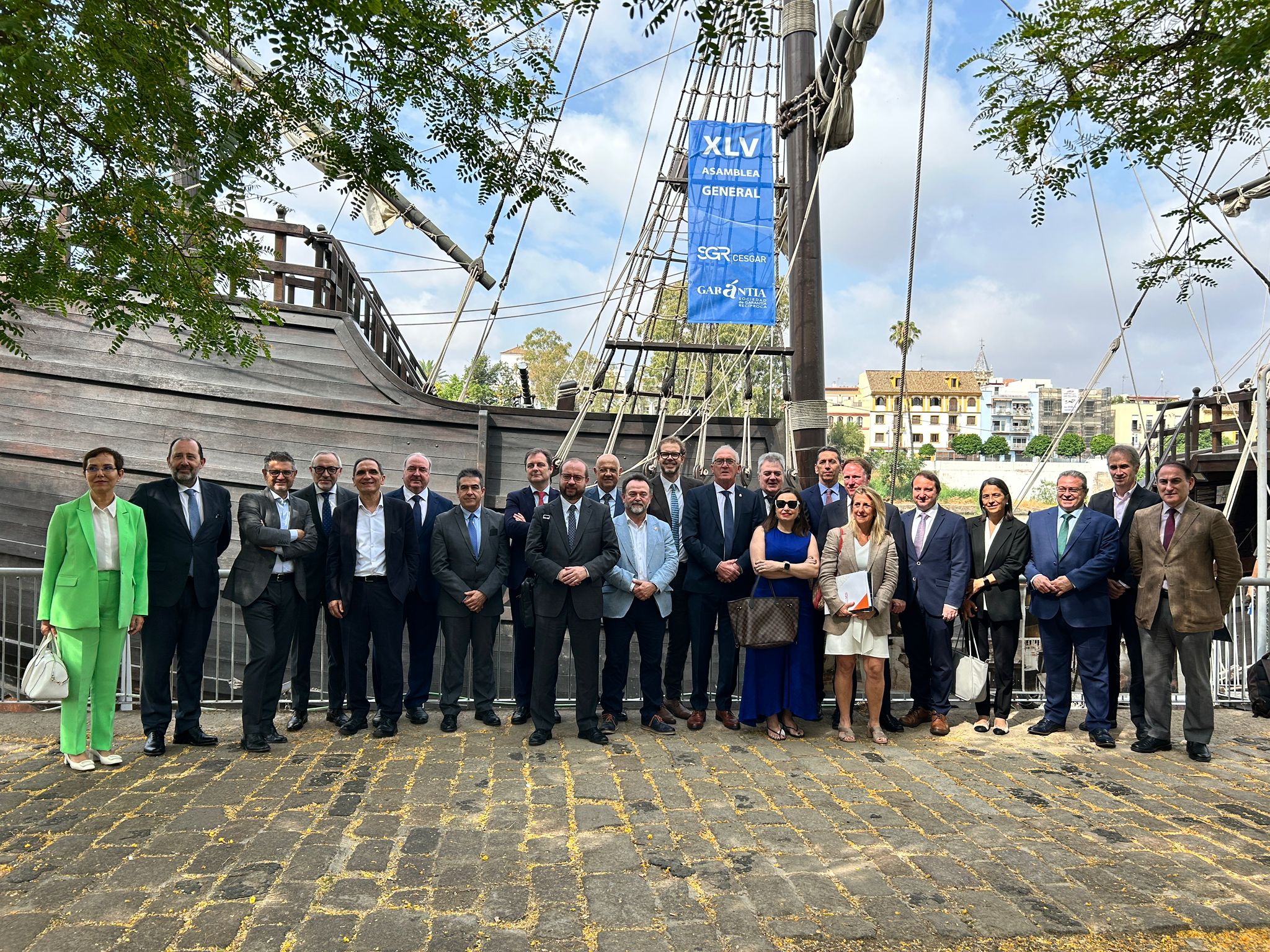 imagen de Andalucía acoge en Sevilla la celebración de la XLV Asamblea General de SGR-Cesgar con los presidentes y directores generales de las SGR de toda España