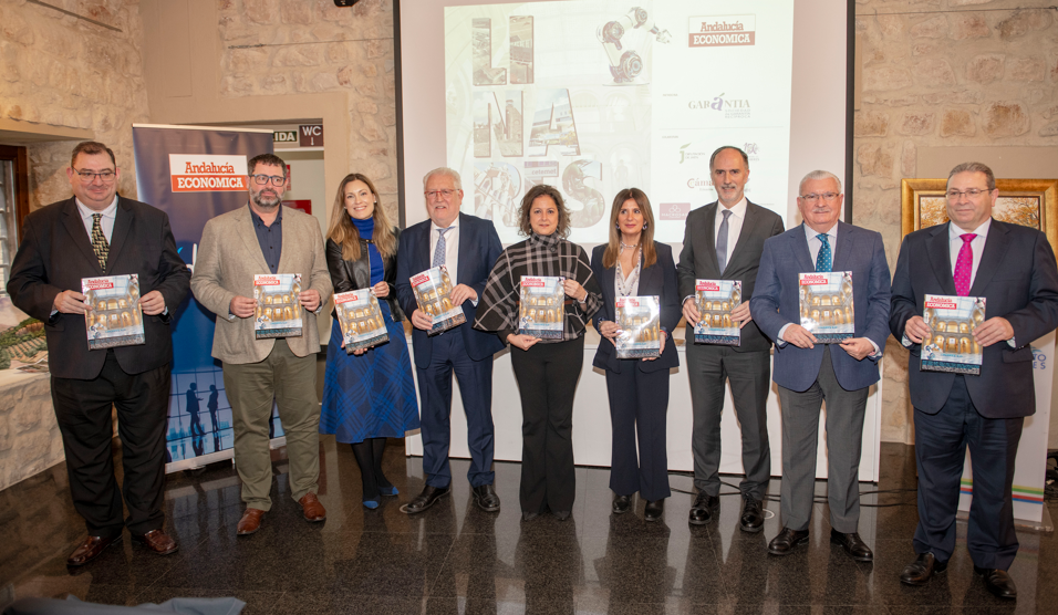 Andalucía Económica presenta en Linares un número especial sobre la economía local junto con Garántia