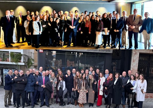 Garántia celebra su tradicional encuentro de Navidad en Sevilla y Granada